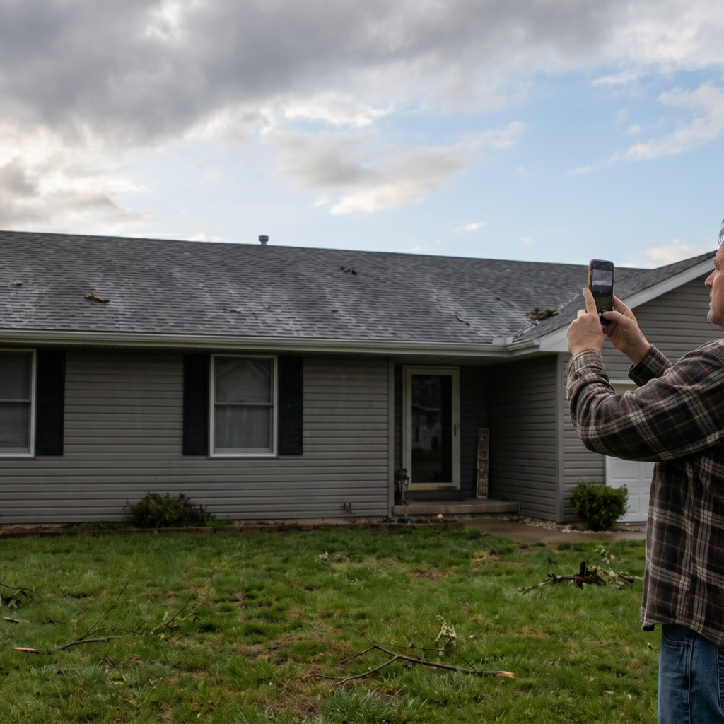 Home 4 How to inspect your roof for storm damage in republic, mo