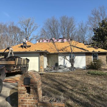 Roof replacement after tearoff pronail exteriors